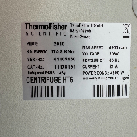 Thermo Sorvall HT6 Centrifuge image 3